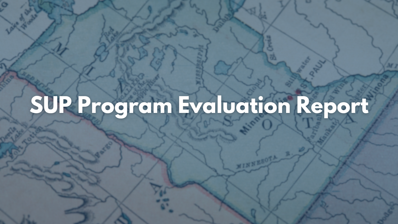 SUP Program Evaluation Report