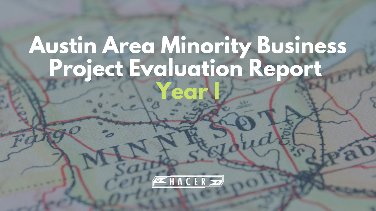 Austin Area Minority Business Project Evaluation Report | Year I