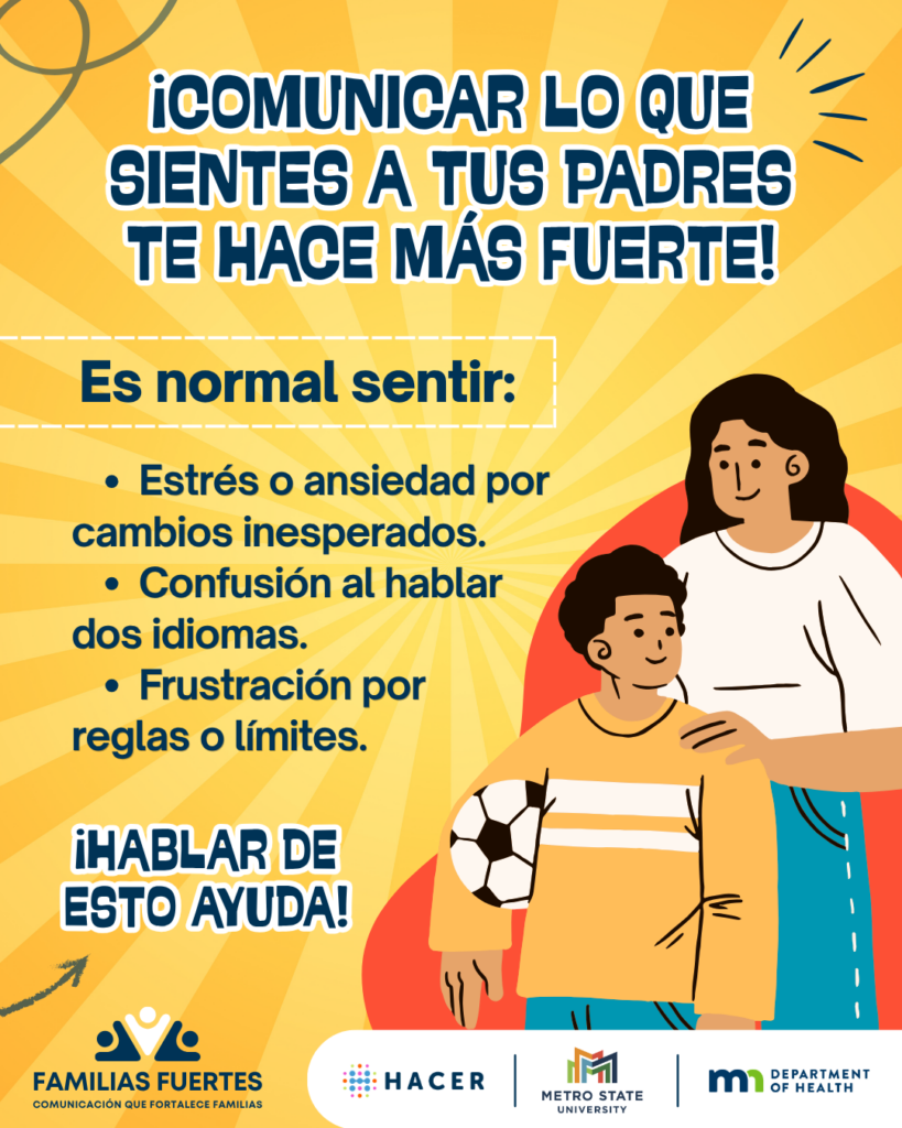 Familias Fuertes - EXPRESAR EMOCIONES